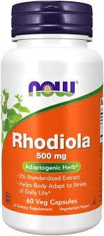 Nowfoods Rhodiola 500Mg x 60 Capsules