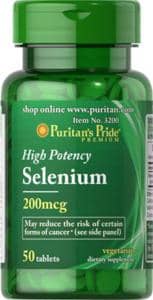Puritans Pride Selenium 200Mcg x 50