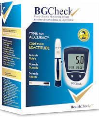 BGCheck Glucometer (Blood glucose Monitoring)