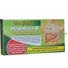 Dr Greg Hepatitis B Test Bkit x 1 Test