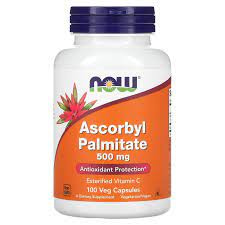 NowFoods Ascorbyl Palmitate 500mg x 100 Capsules