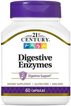 21st Century Digestive Enzymes x 60 Capsules