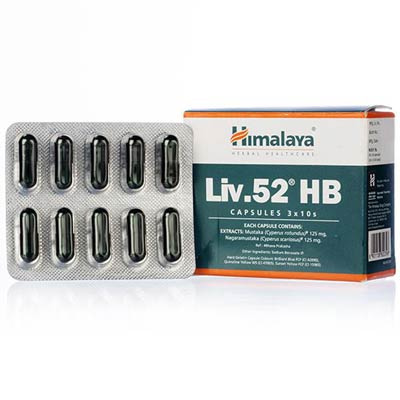 Himalaya Liv52 HB x 30 Capsules for Management of Hepatitis B