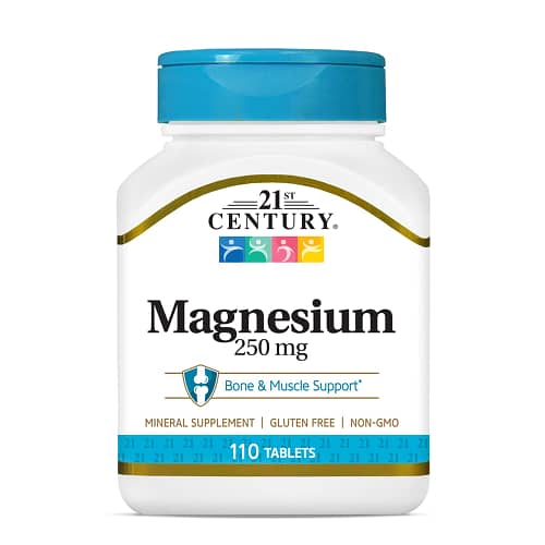 21st Century Magnesium Oxide  250mg x 110 Tablets