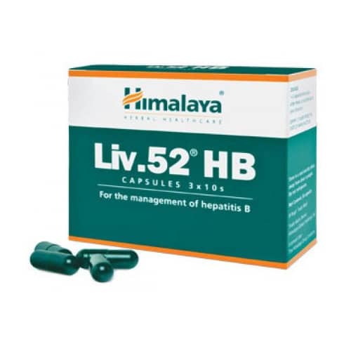 Himalaya Liv52 HB x 30 Capsules for Management of Hepatitis B