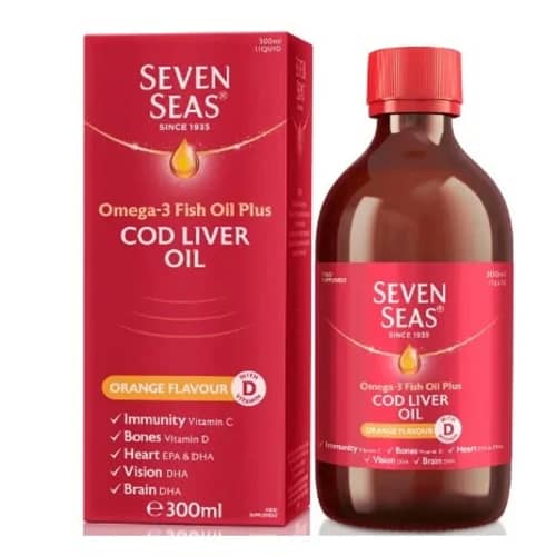 Buy Seven Seas Cod Liver Oil (Orange) 300ml online in Nigeria