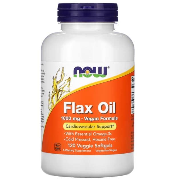 Buy Now Foods Flax Oil 1000mg x 120 Softgels online in Nigeria